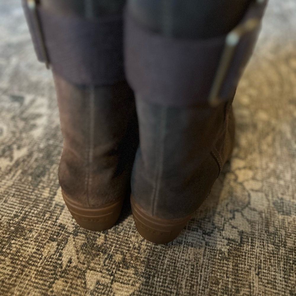Sorel Toronto Brown Leather Mid Calf Winter Snow Wedge Boot Women's Size 7.5 - Picture 9 of 9